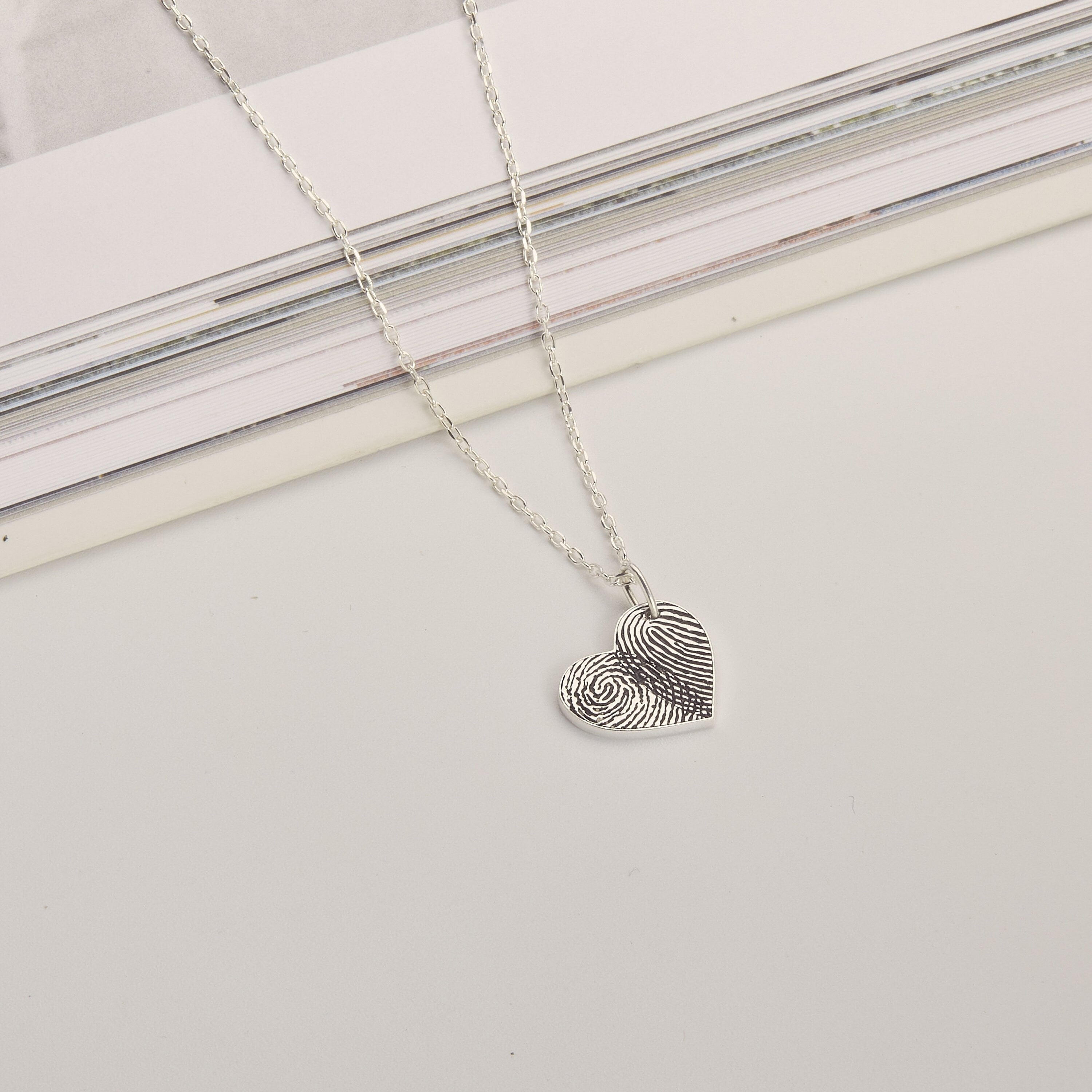 Handwriting Necklace Silver Heart - Signature Jewelry - Handwriting selling Jewelry - Memorial Jewelry - Remembrance Jewelry